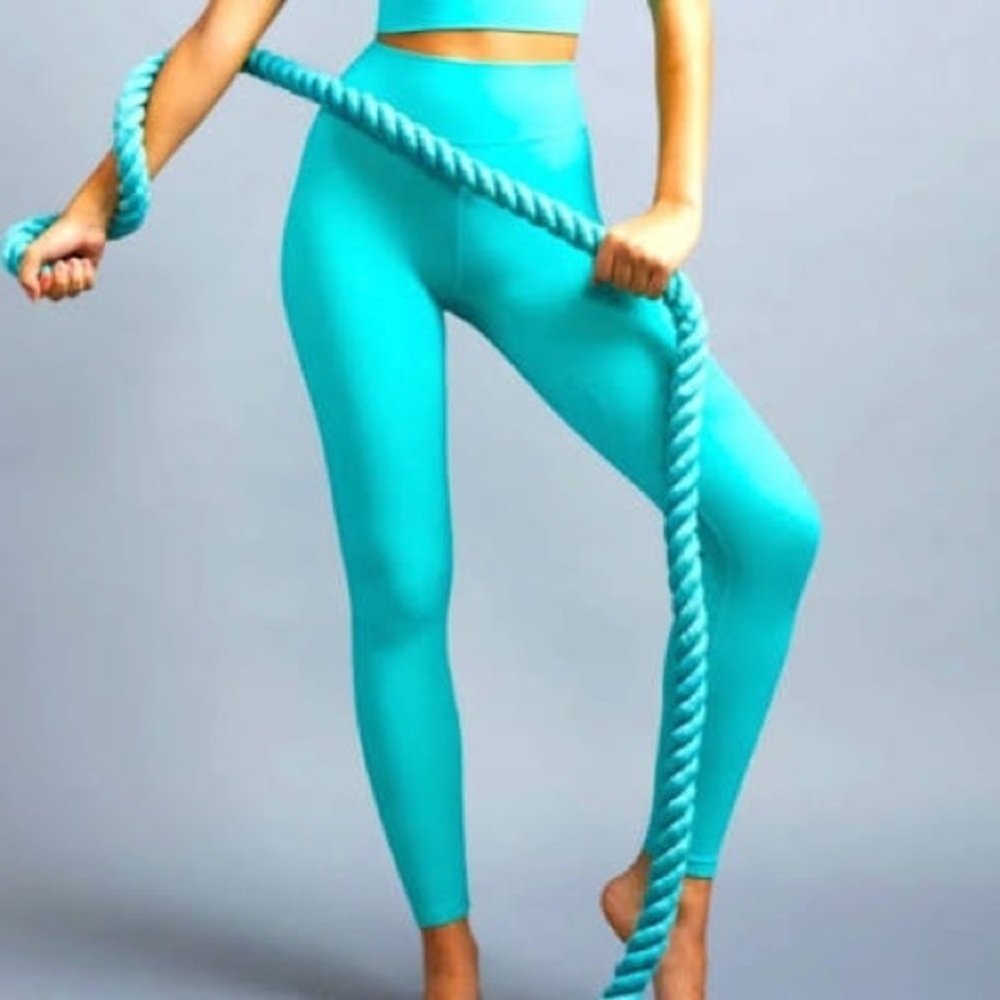 #5❤️ Brand new Stori tights/Leggins in pool blue - Picture 2 of 5